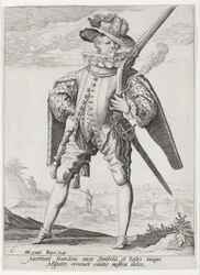 Ein Musketier, 1587